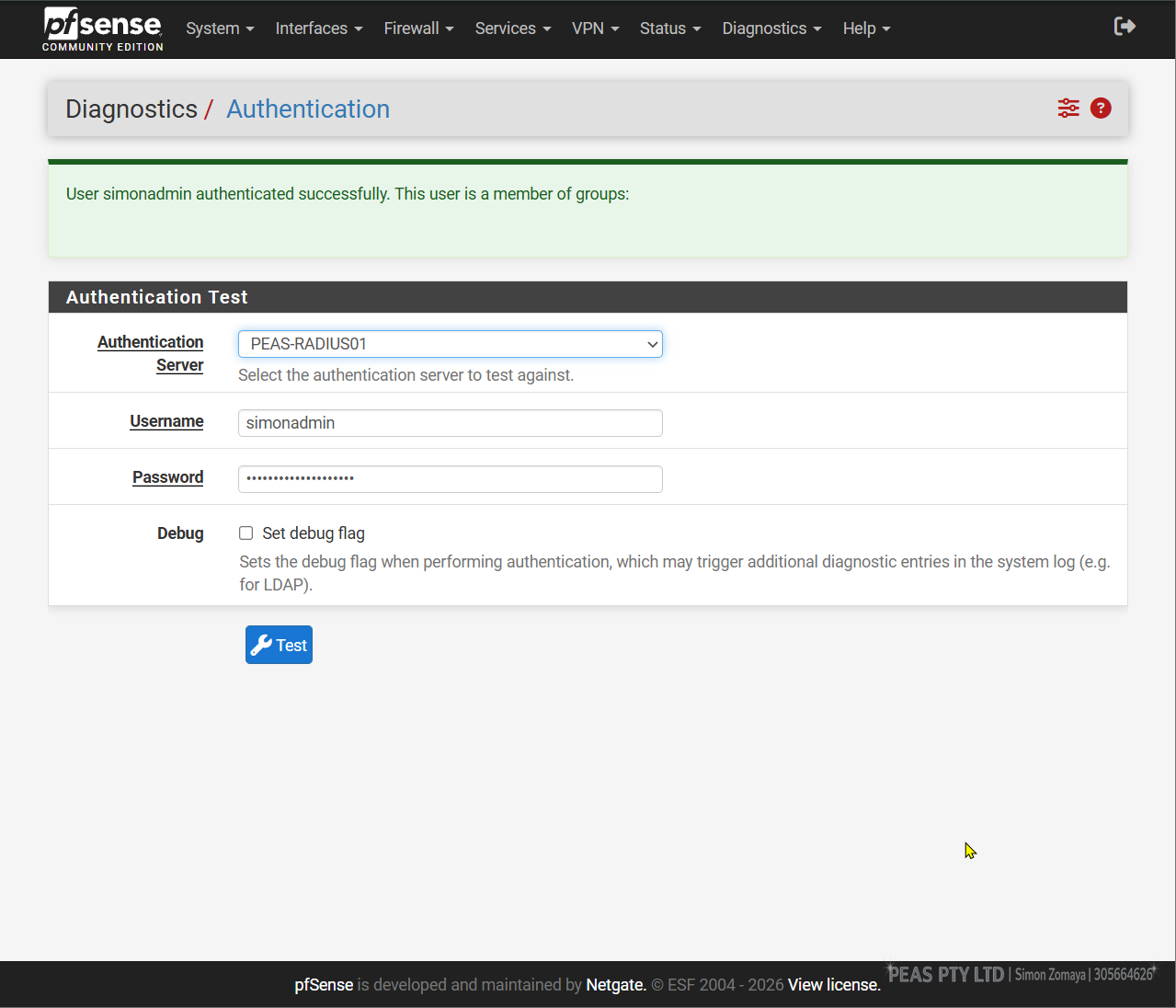 Remote access VPN / MFA